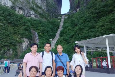 張家界康輝旅游7月份接待分享，好品質(zhì)，看的見，康輝品質(zhì)游！